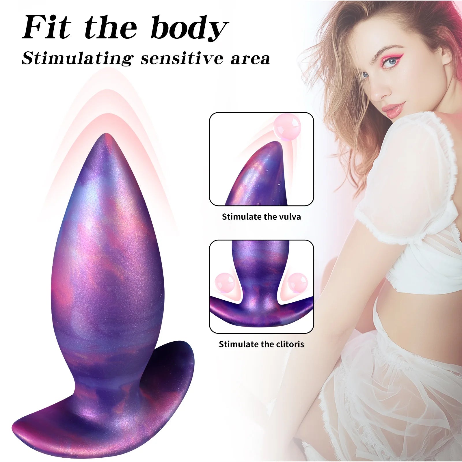 Wearable Butt Plugs Silicone Plug Tail Anal Toys Soft Anal Plug Prostate Massager Anal Training Dildo Sex Shop for Women Men