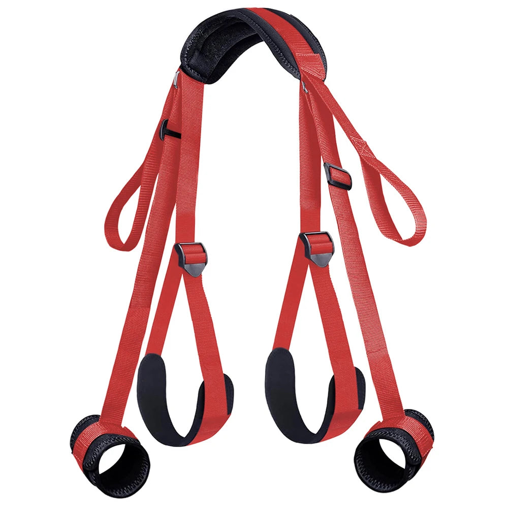 Bdsm Bondage Set BDSM Kits Restraint Erotica Binding Sex Forced Split Leg Straps Neck Wrist SM Sex Toys for Adults Woman Couples