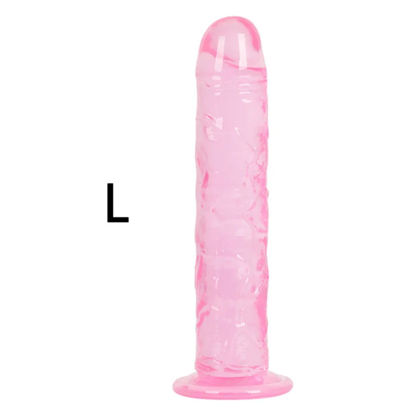 Adult Supplies Sex Toy Realistic Dildos Lifelike Flexible Dildo With Suction Cup For hands-free Play Adult Sex Toys For Men