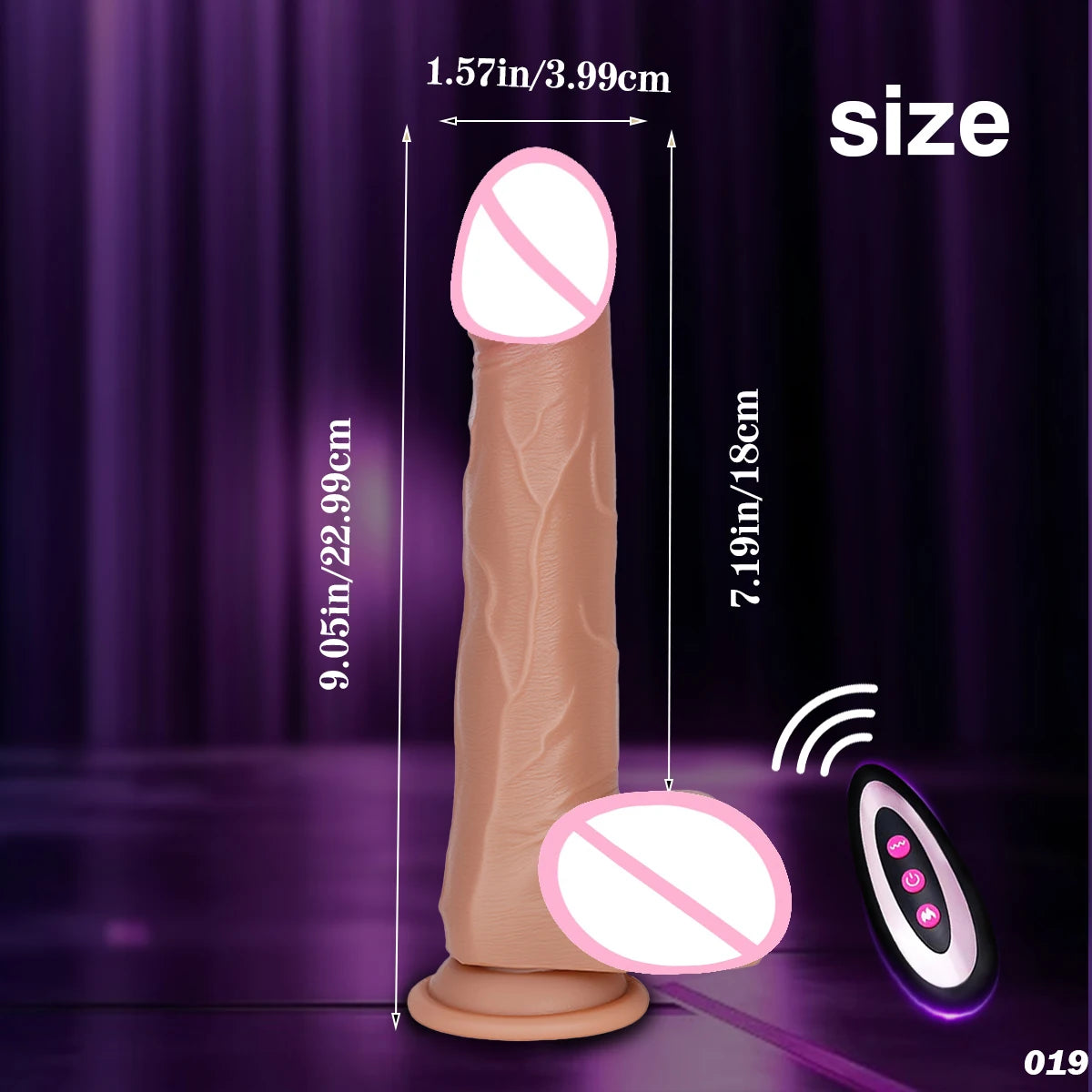 Soft Realistic Thick Huge Dildo Adults Sex Toy for Women Suction Cup Anal Plug Vaginal Masturbators Silicone Penis For Adults18+