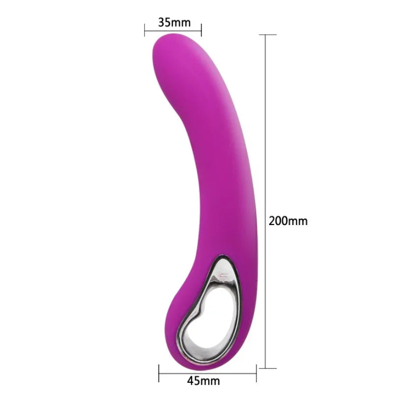 Pretty Love Powerful Clitoris Vibration G-Spot Silicone Dildos Rechargeable Magic Wand Massager Masturbator Vibrator for Women