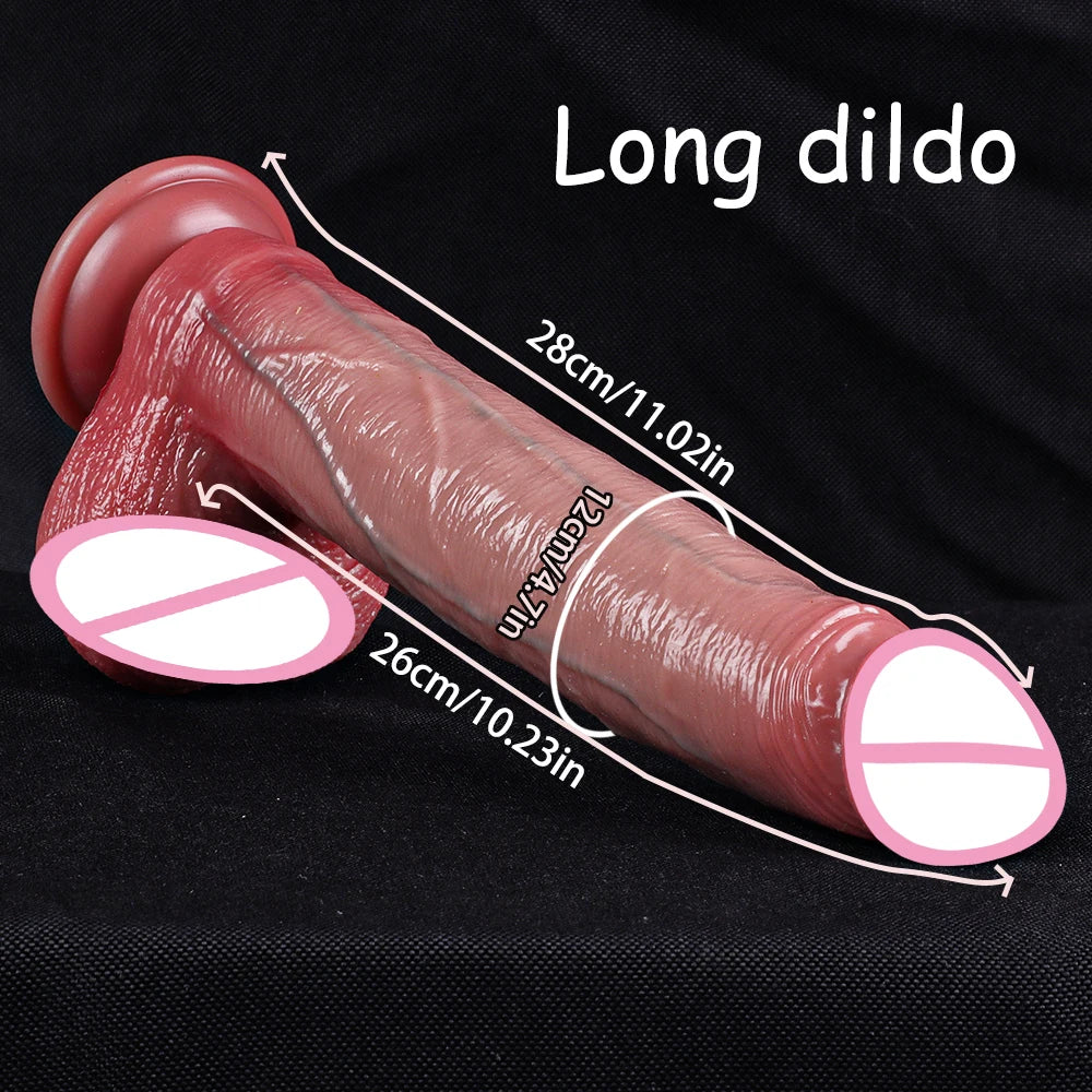Big Dildo Penis Sex Toys for Women Strap-on Silicone Sexy Couple Clitoral Vagina Adult Dylldos Masturbation Toy Squirt Orgasm