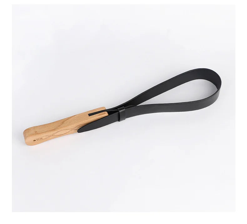 SM Bondage Sexy Whip For Couples Leather Fetish Whip Flirting Paddles Slave Fetish Wooden Handle Spank Paddle BDSM Adult Sex Toy