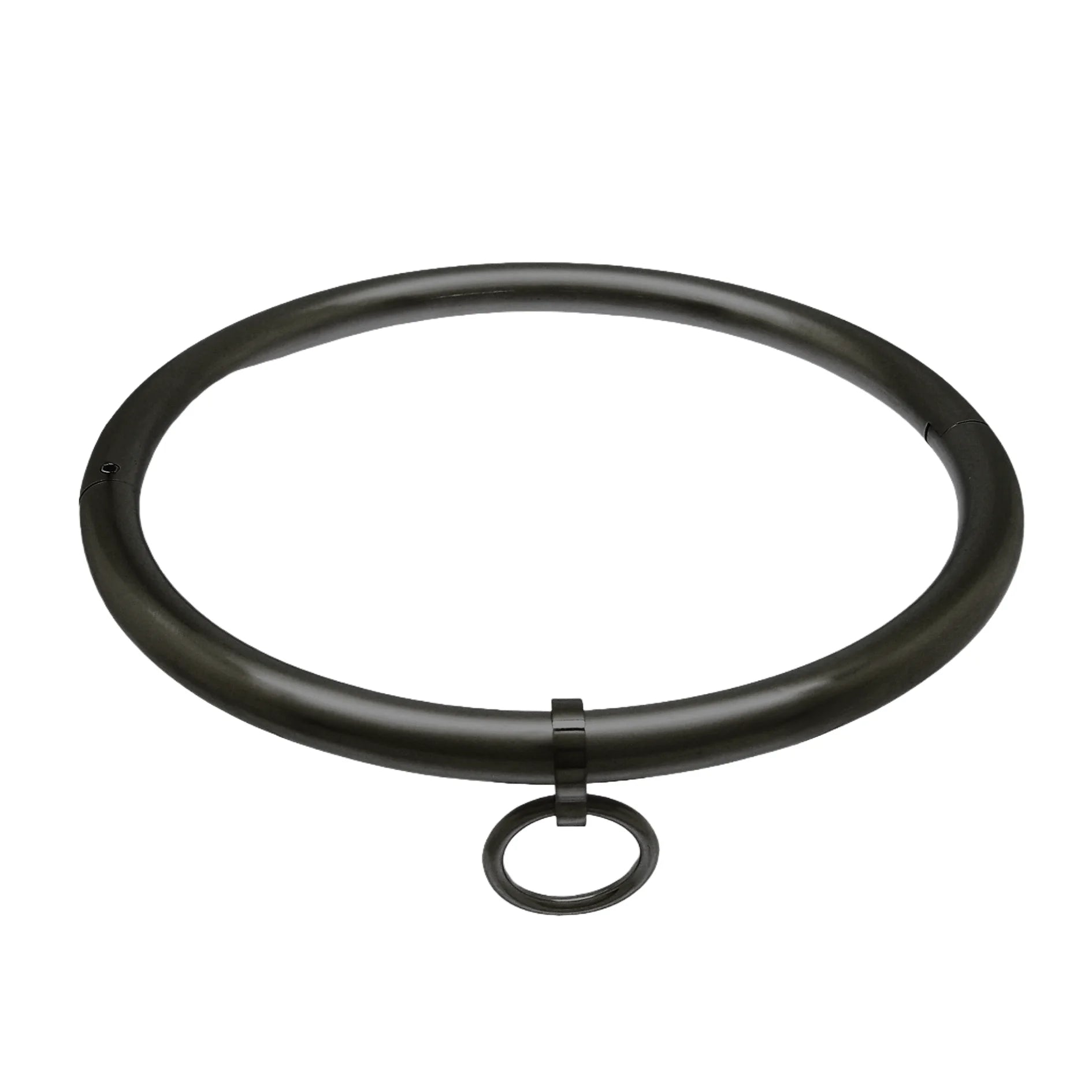 Brushed matt stainless steel slave collar necklace lockable torque necklace choker fetish wear jewelry Collar