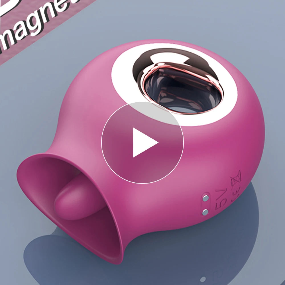 Vibrator for Women G-Spot Licking Dildo Clit Nipple Stimulator Oral Tongue Pussy Vagina Sex Toys for Women Female Masturbation