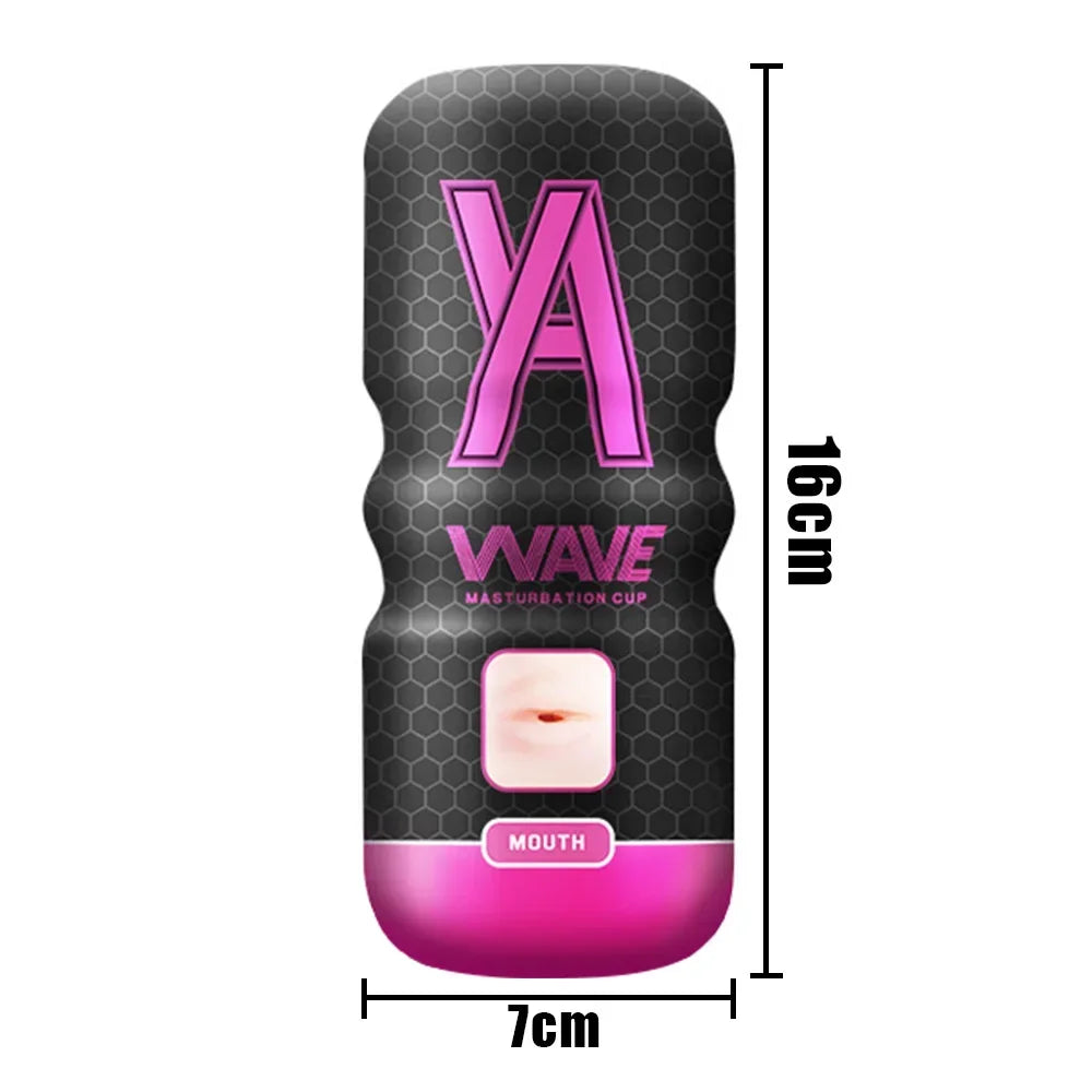 Powerful Male Masturbator Sex Toys for Men Pocket Pussy Artificial Vagina Blowjob Massager Fleshlight Adult Supplies 18+