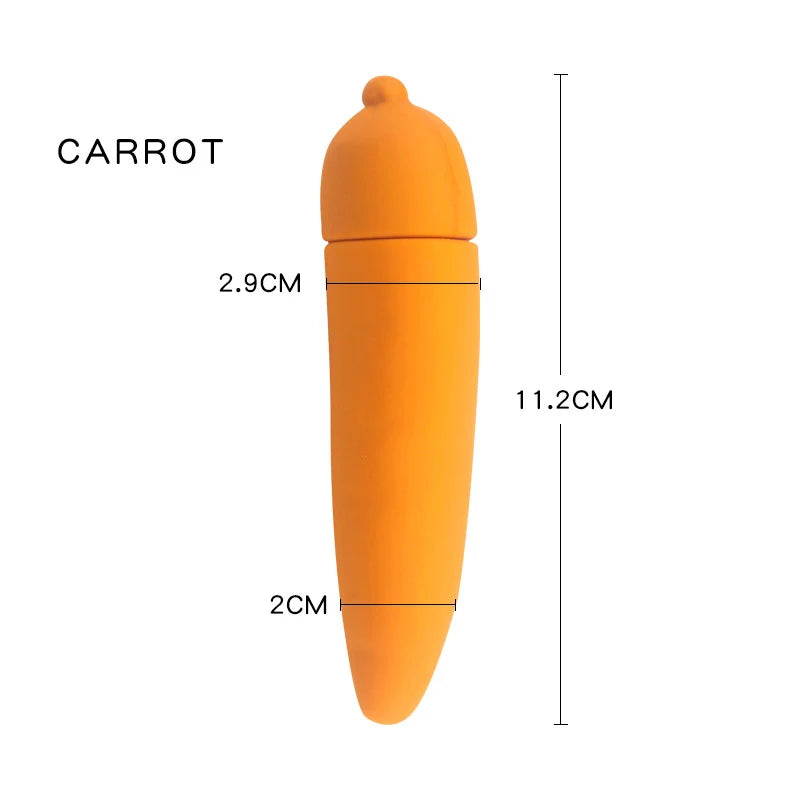 Mini Vegetables Vibrator for Female Masturbation Vagina Clitoris Stimulator Massage Sex Toy Portable G Spot Bullet Vibrating Egg