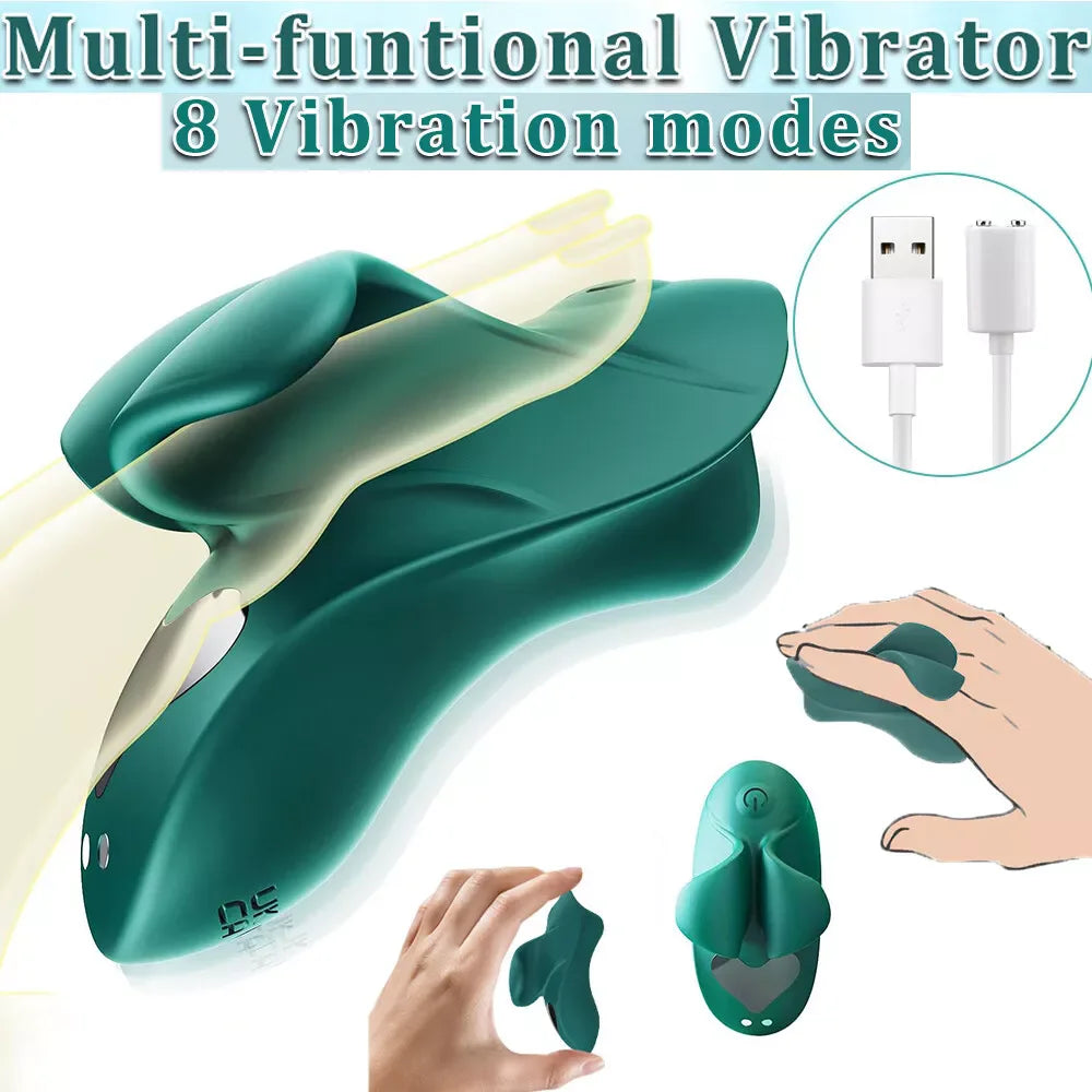 Mini Finger Vibrator Adult Sex Toys for Women 9 Vibrating Modes Bullet Nipple G Spot Clitoral Stimulator Adult Couples Pleasure