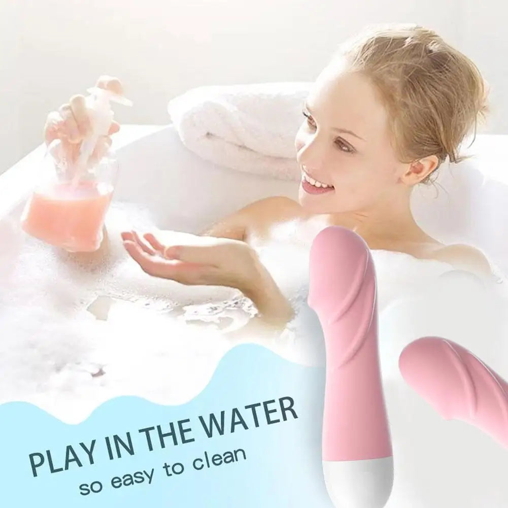 Mini Bullet Vibrator Pink Vibrator Wand for Women Adult Sex Toy USB Charging,Nipple G spot Clitoris Stimulator Personal Massager