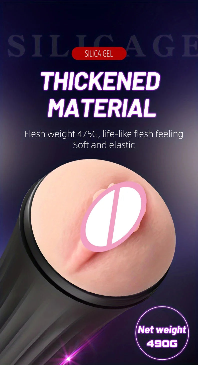 Realistic Vagina Male Masturbator TPE Soft Tight Pussy Erotic 18+ Adult Toys Sex Toys For Men Masturbatings machine Sex shop