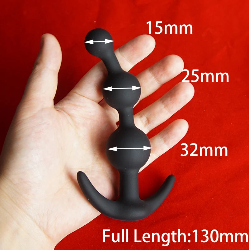 Silicone Anal Beads Dilator,Big Annals Balls,Long Ass Anus But Butt Plug,Analplug Buttplug Butplug,Analsex Prostate Sex Toys