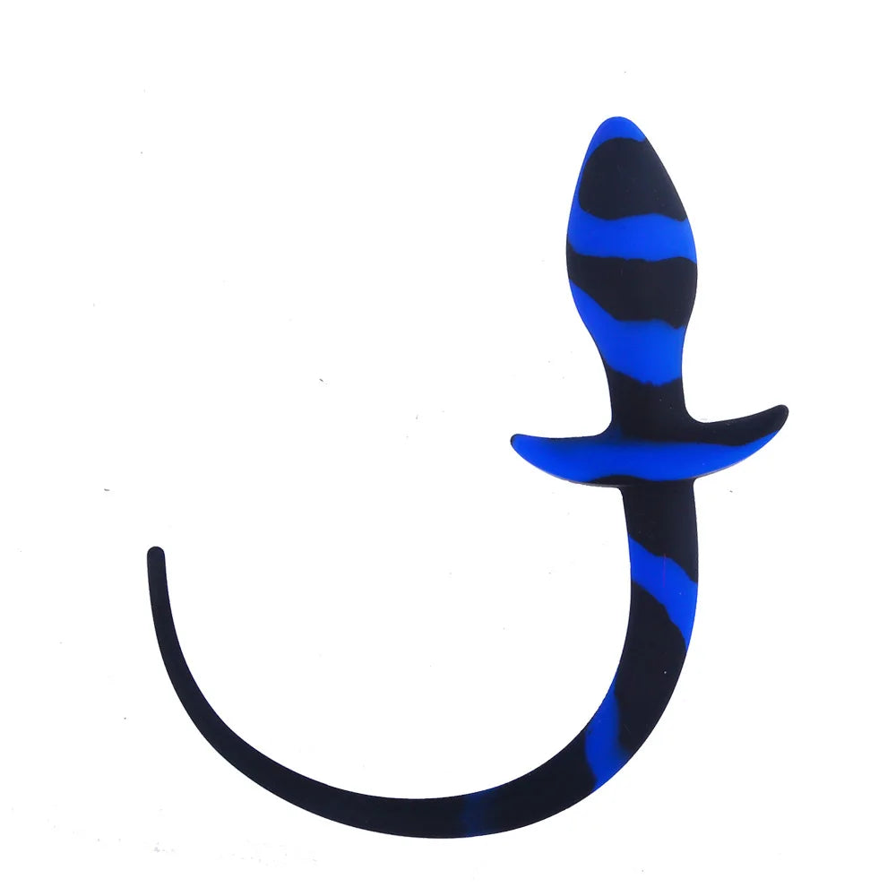 2023 New Dog Tail G-spot Stimulator  Women Men Gay Sex Game BDSM Erotic Butt Plug Adult Toys Sex Shop Prostate Massager Silicone