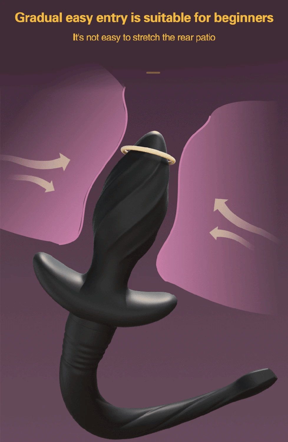 Anal Plug Vibrator BDSM Erotic Dog Tail G-spot Stimulator Women Men Gay Sex Game Butt Plug Adult Toys Sex Shop Prostate Massager