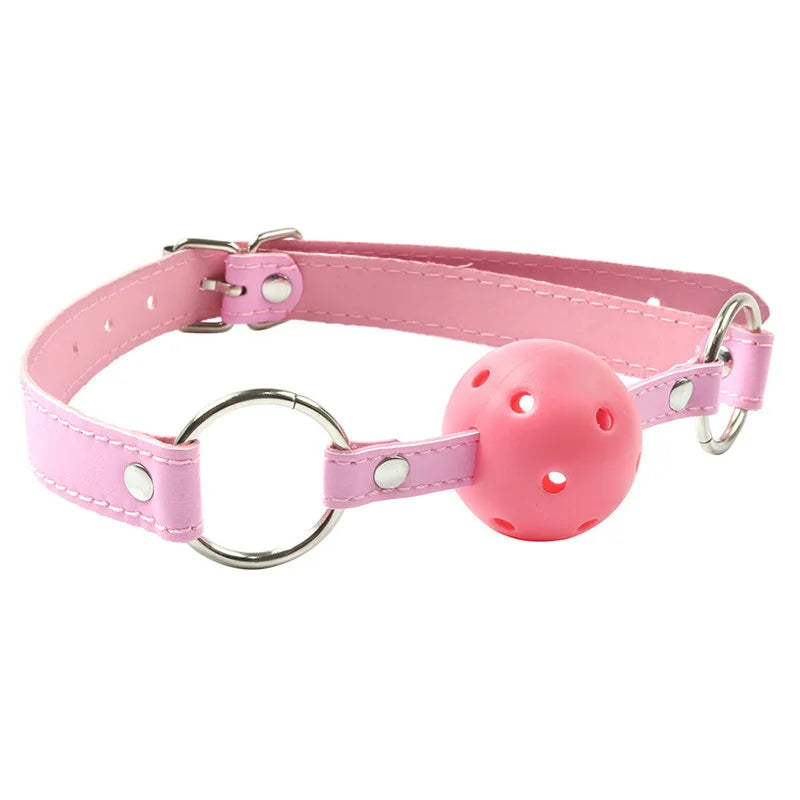 BDSM Woman Mouth Gag Ball Set Couple SM Slave Open Mouth Sex Games Mouth Gags 18+ Adult Foreplay Flirt Woman Slave Sextoy Set