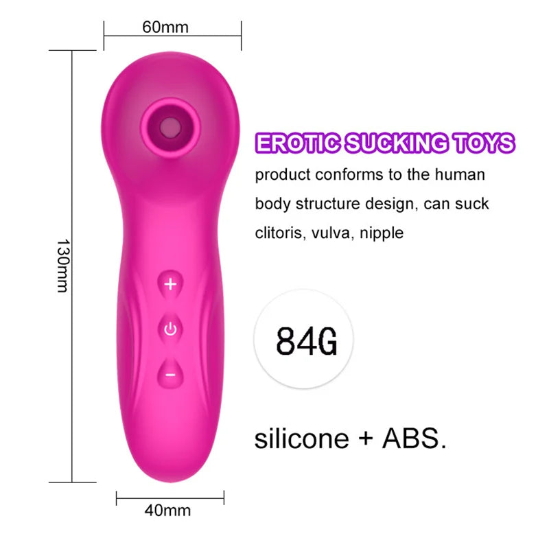 Powerful Sucker Sex Toys Clitoris Sucking Vibrator Female Clit Nipple Oral Vacuum Stimulator Massager Women Masturbation Adults