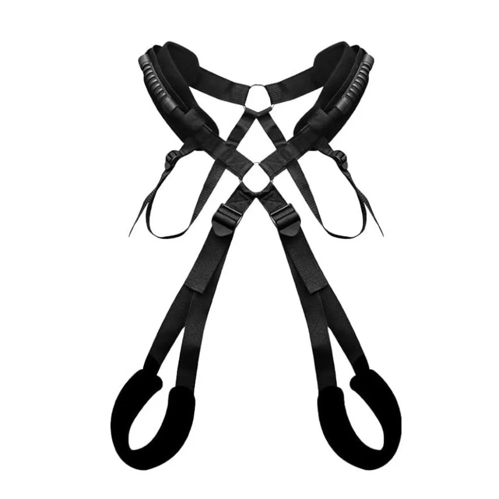 BDSM Double Shoulder Swing, Adult Sex Games for Men and Women, Bondage Straps, Sex Toys, Elastic Adjustable, Adult Products