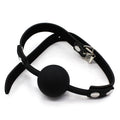 BDSM Adult Slave Harness Silicone Ball Open Mouth Gag BDSM Bondage Fetish Mouth Restraint Sex Toy for Woman Exotic Accessories