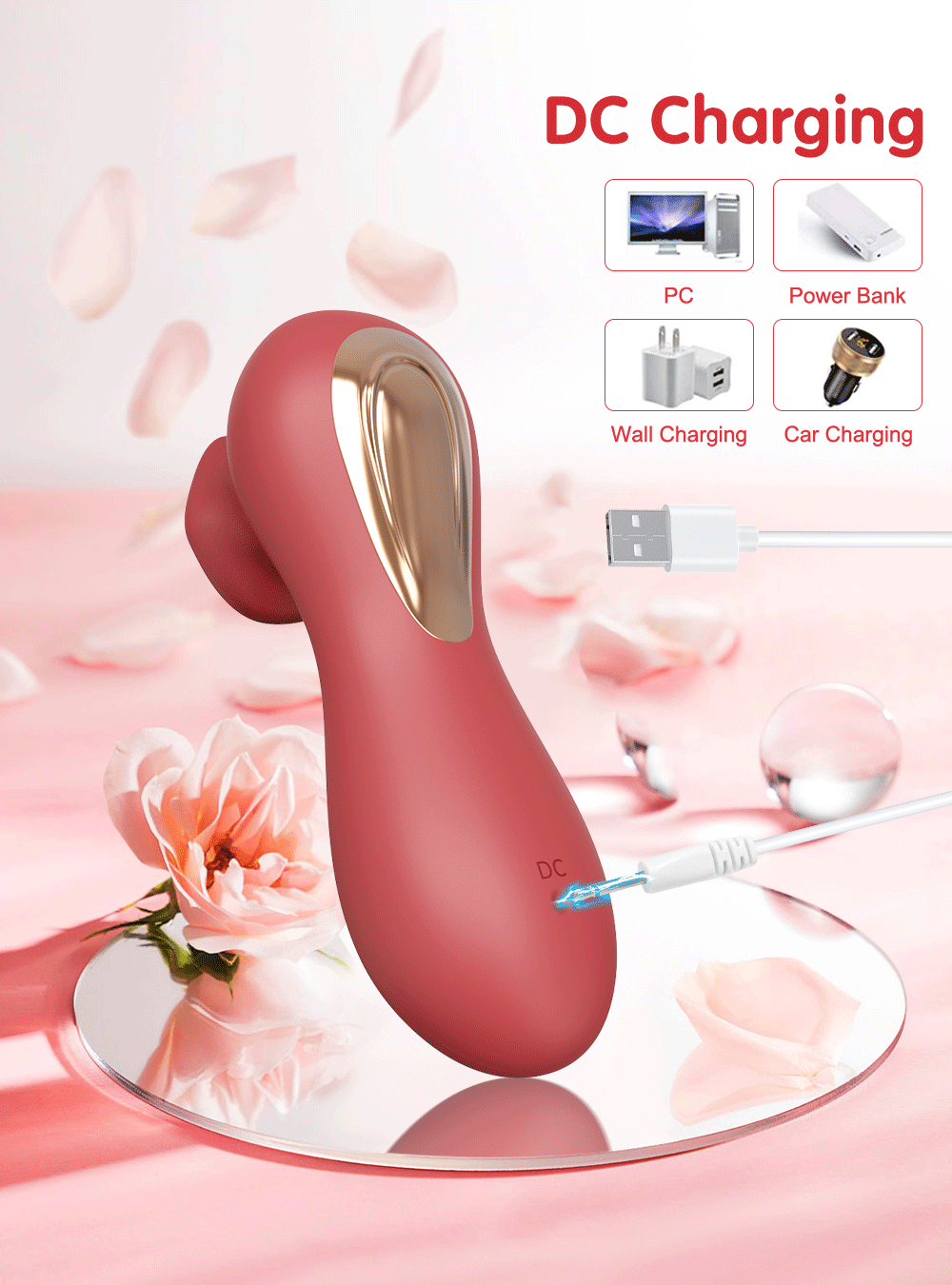 Adult Supplies Vibrator Nipple Vagina Stimulator Massager Masturbation Tools Women Couple Sex Toys Sucker Vibrator Sex Toys
