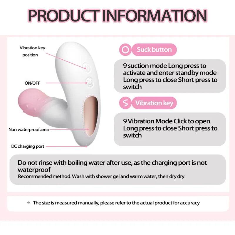 Adult Toys Wearable Clitoris Sucking G Spot Vibrators 9 Modes Clit Vagina Dildo Stimulator APP Control Erotic Sex Toys for Wome