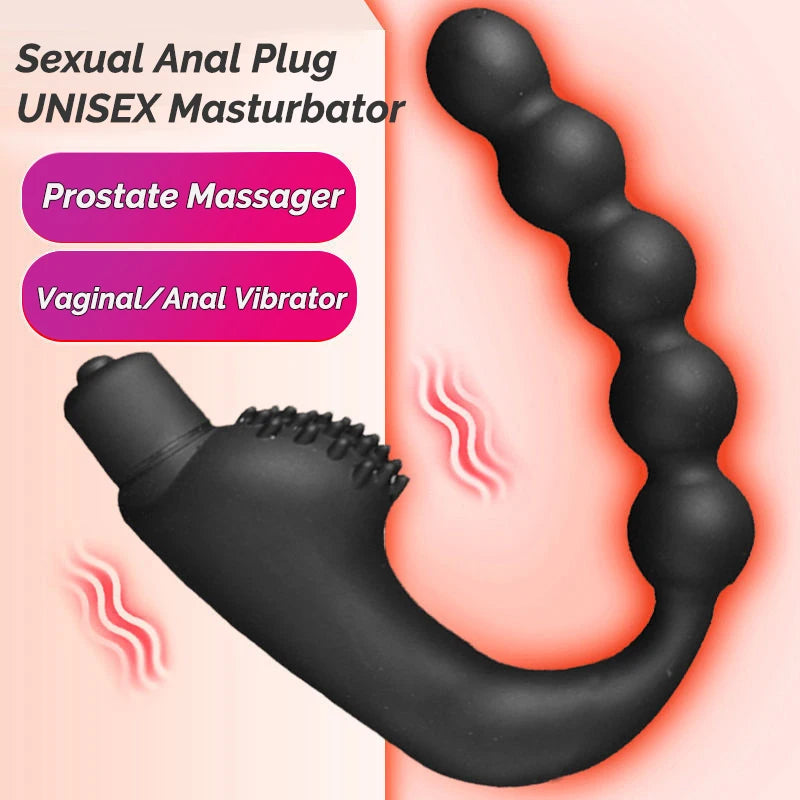 Silicone Anal Plug Dildos Bullet Vibrator Butt Plugs Sex Toys for Women Men Gay Prostate Massager Anal Masturbating Adult Game