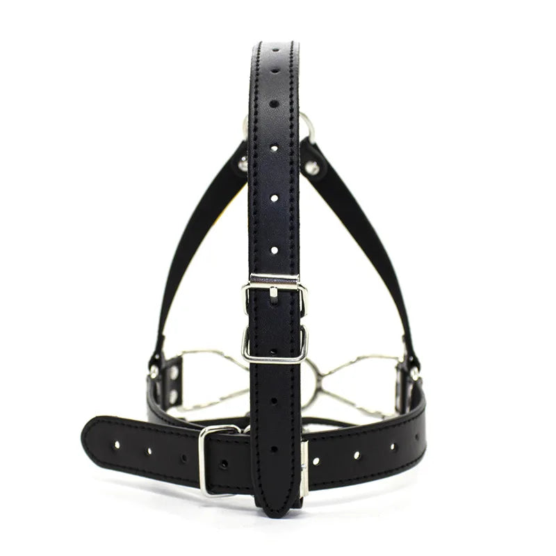 Harness Gag Spreader Bdsm Open Mouth Gags Metal Claw Hook Force For Women Couples BDSM Bondage Wips Erotic Oral Sex Accessories