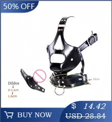 BDSM Strait Jacket / Armbinder,Leather Deluxe Arm Binder Restraint,Behind Back Bondage Gloves,Sex Toys For Couples