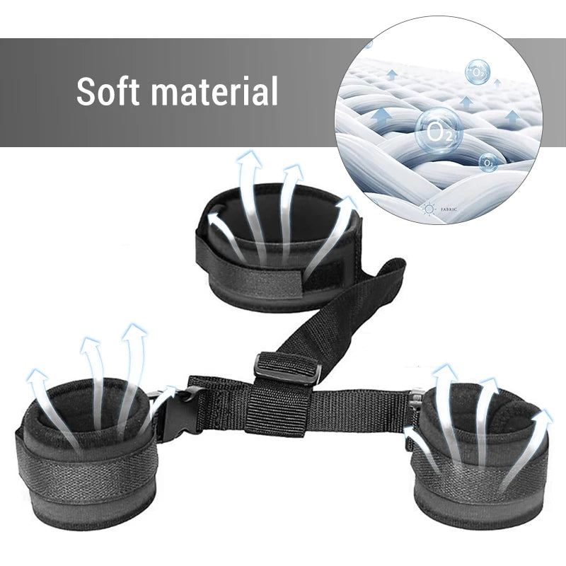 BDSM Bondage Erotic Products Plush Backhand Collar Restraint Strap Female Flirting Sexual Slave Adult Games Sex Toys for Couples