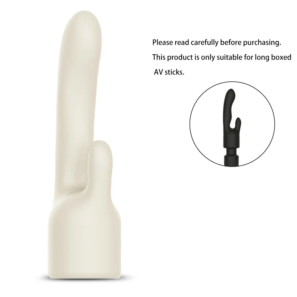 Silicone Powerful AV Vibrator, Female Nipple Clitoris G-spot Stimulation Masturbator, Couples Adult Sexy Sex Toys, Sex Toys 18+