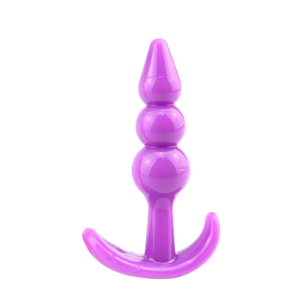High Quality Soft Silicone Butt Plug Dildo Masturbation Anal Plug Gay Anal Dilator for Women Man Flirting Anal Massage Sex Toy