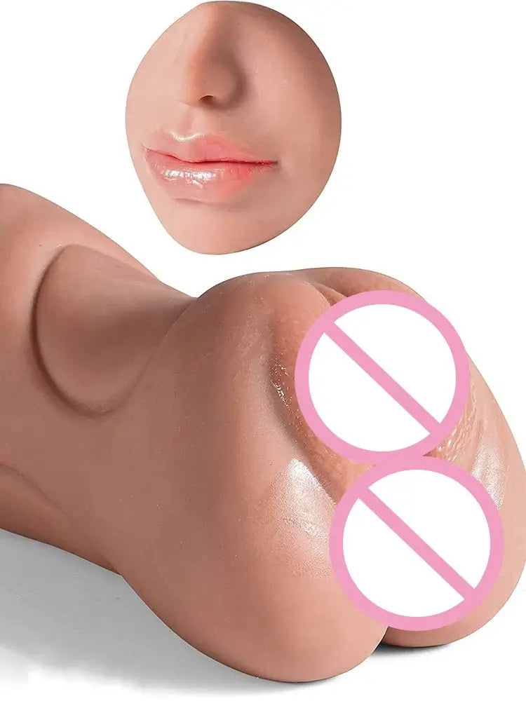 3 In 1 Masturbators Penetration Men Sex Toys Artificial Vagina Anal Mouth Pocket Pusssy Adults Blowjob Male Masturbation Tools