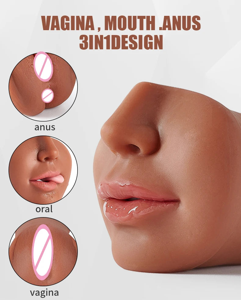 Artificial Vagina Pussy Vagina Sextoys Silicone Male Masturbators for adults 18 sucking machine sexulaes toys Sex Toys for Men