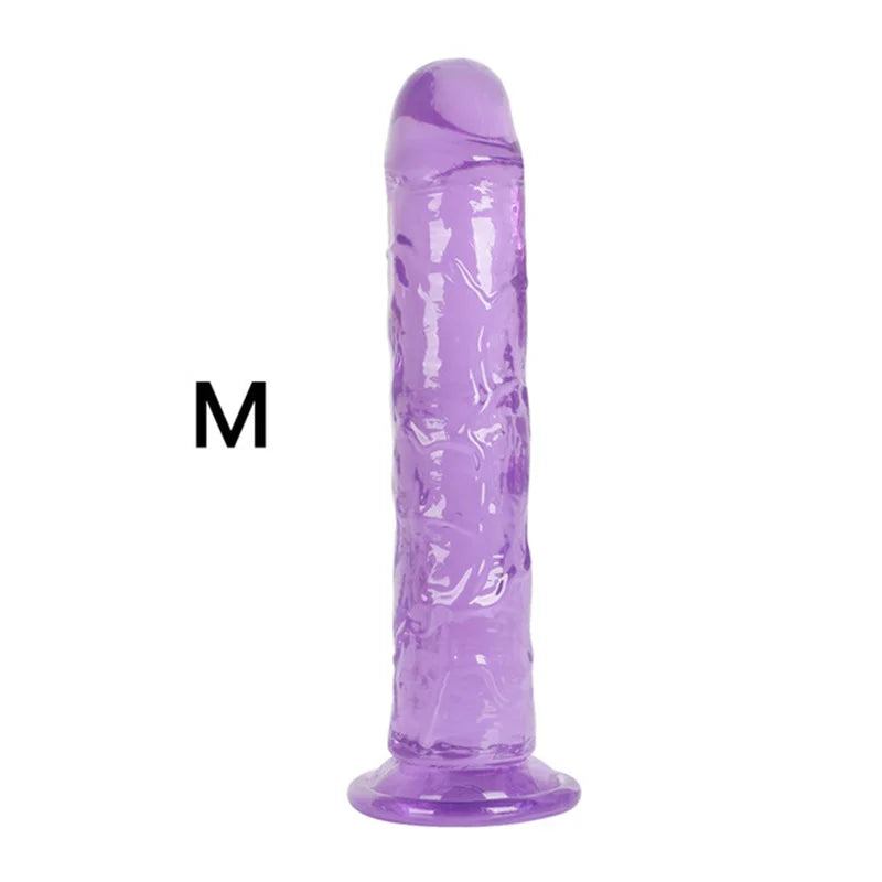 Adult Supplies Sex Toy Realistic Dildos Lifelike Flexible Dildo With Suction Cup For hands-free Play Adult Sex Toys For Men