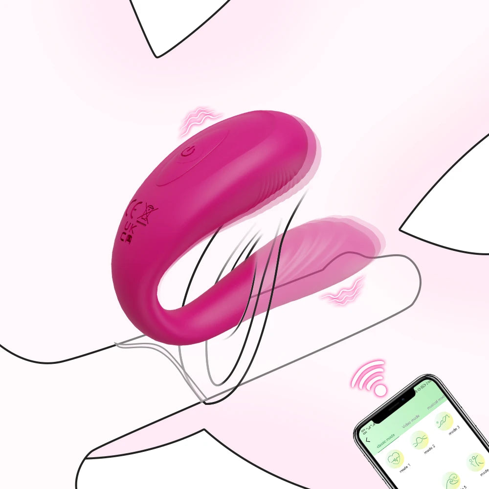 Adult Products Toys Double Penetration Vibrator Women Couple Dildo Vagina Stimulator Vibration Anal Vibration Masturbation Tools