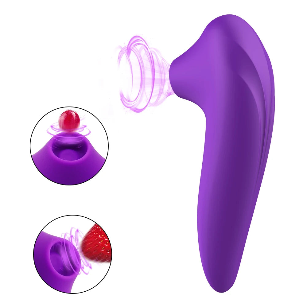 Silicone Clitoral Sucking Stimulator Clitoral Vibrator Female Vibrating Nipple Suckers , Female Adult Sexy Toys, Sex Toys