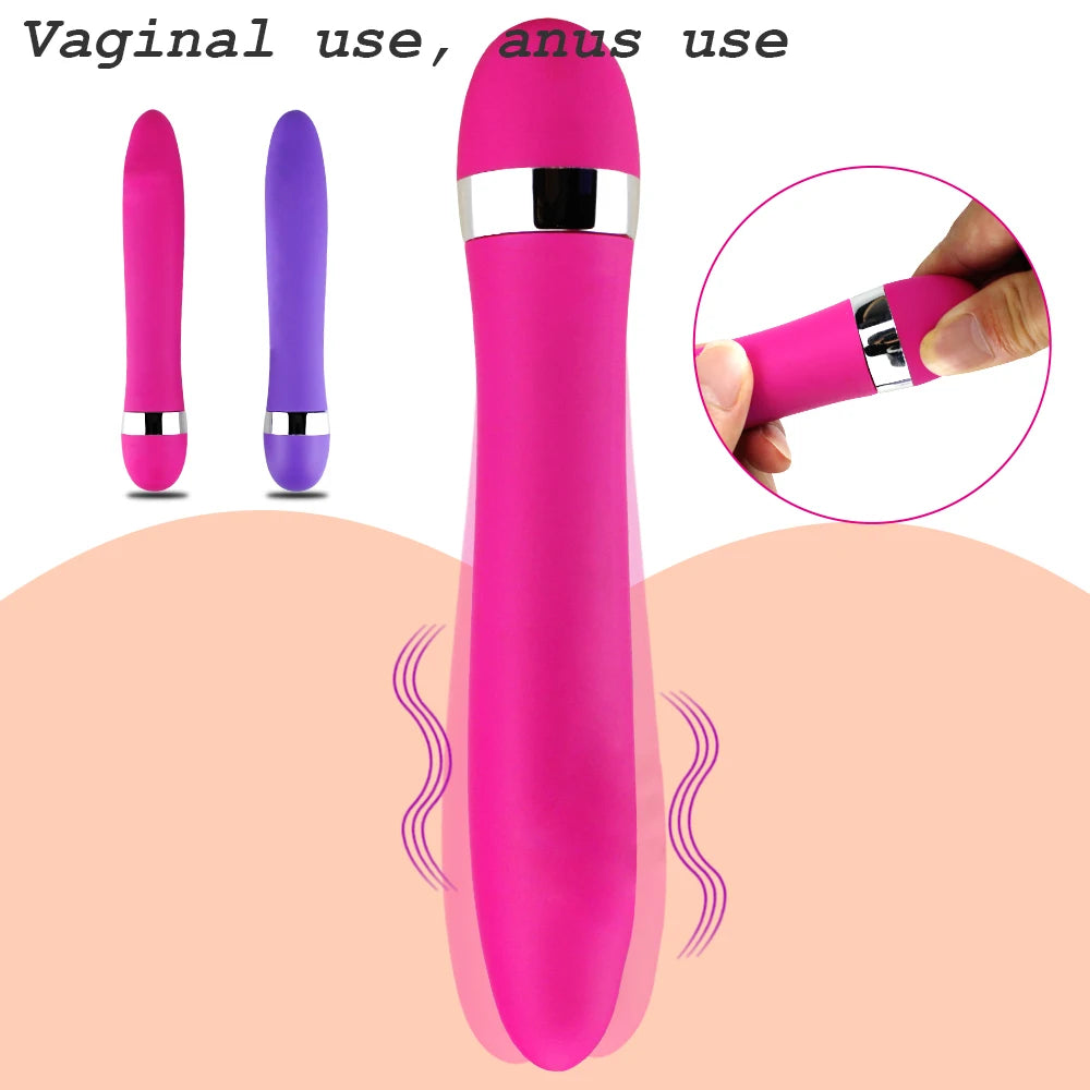 Sex Toys for Woman AV Stick Realistic Dildo Vibrator Erotic G-Spot Vagina Massage Magic Wand Analplug Lesbian Female Masturbator