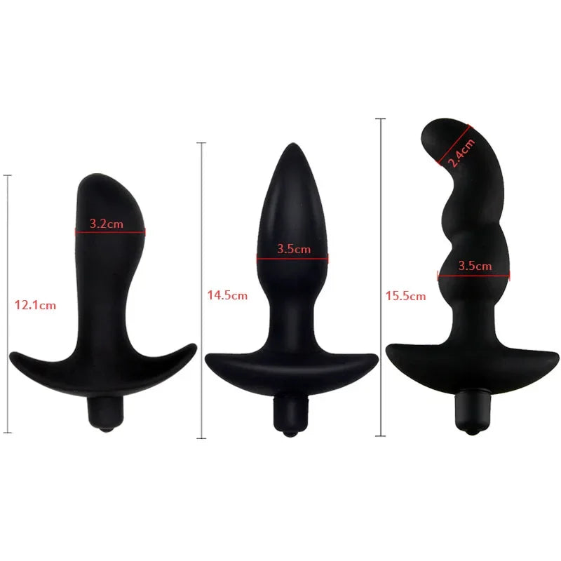 Sex Anal Beads Prostate Massage Dildo Vibrator G-Spot Butt Plug Anal Vibrator Anal Plugs Adult Toy Erotic Sex Toys for Women Men