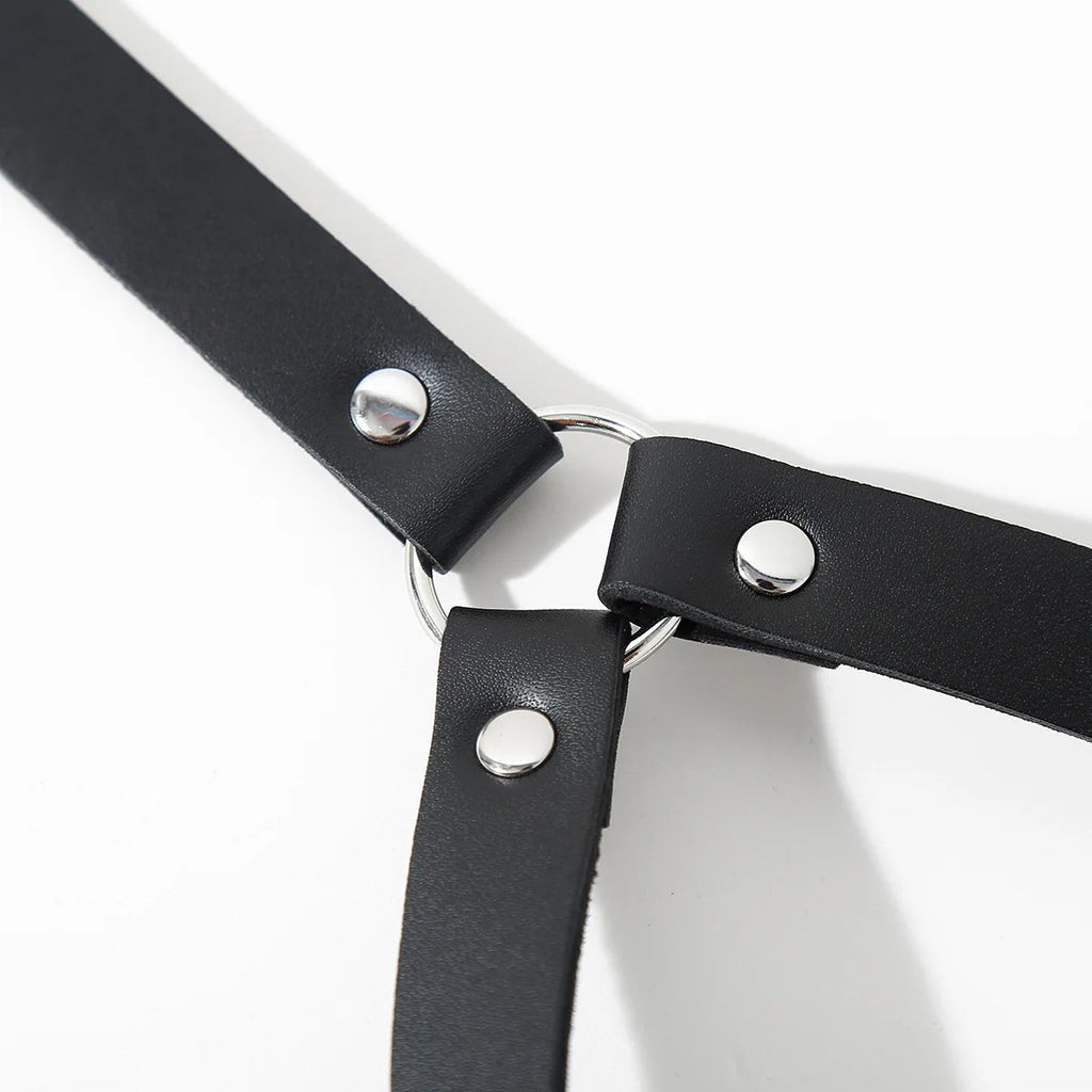 Stainless Steel Spider Ring Gag BDSM Bondage,Nose & Mouth Hook Spreader Leather Head Harness ,Sex Toys For Couples Restraints