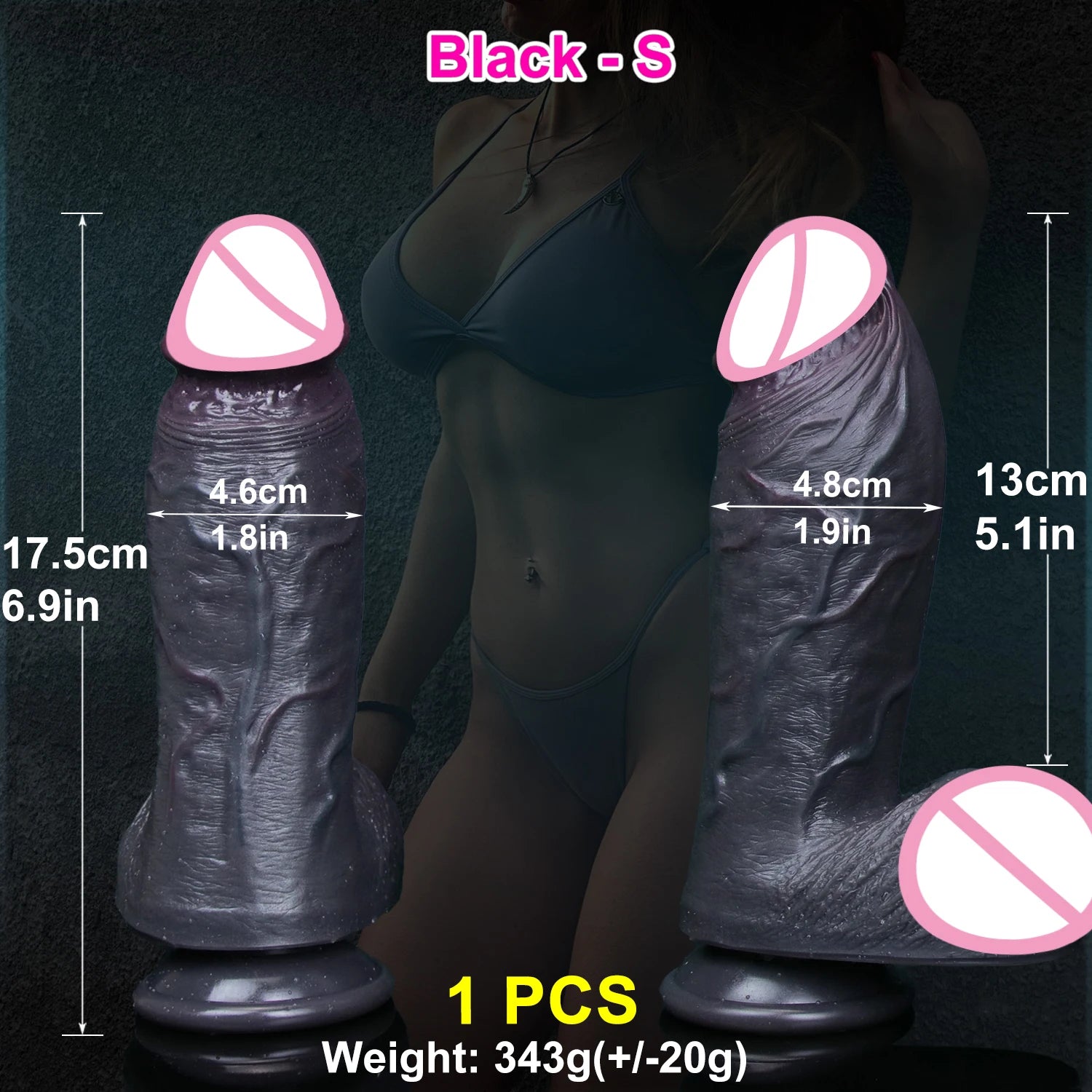 Realistic Flesh Skin Soft Thick Big Dildo Double Silicone Small Penis Woman Man Anal Sex Toy Suction Cup Dick Masturbators Cock