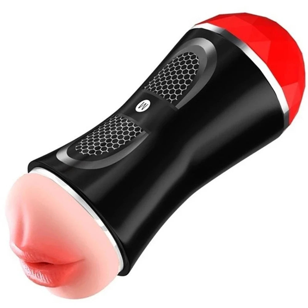 Masturbator for Men Pocket Pussy Sex Toys Real Mouth Vagina Vacuum Sucking Blowjob Sex Machines Male Masturbation Cup Adults 18