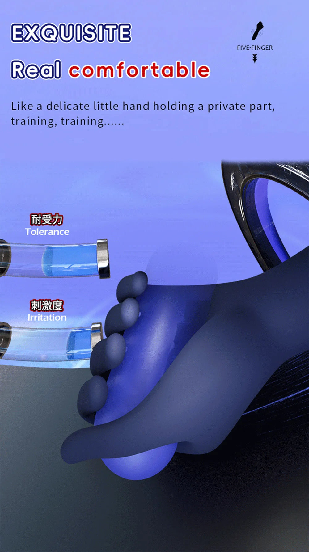 Adult Toys Sex Glans Trainer Penis Massage Male Masturbator Vibrating Glans Vibrator Sex Toys for Men Lasting Delay Endurance