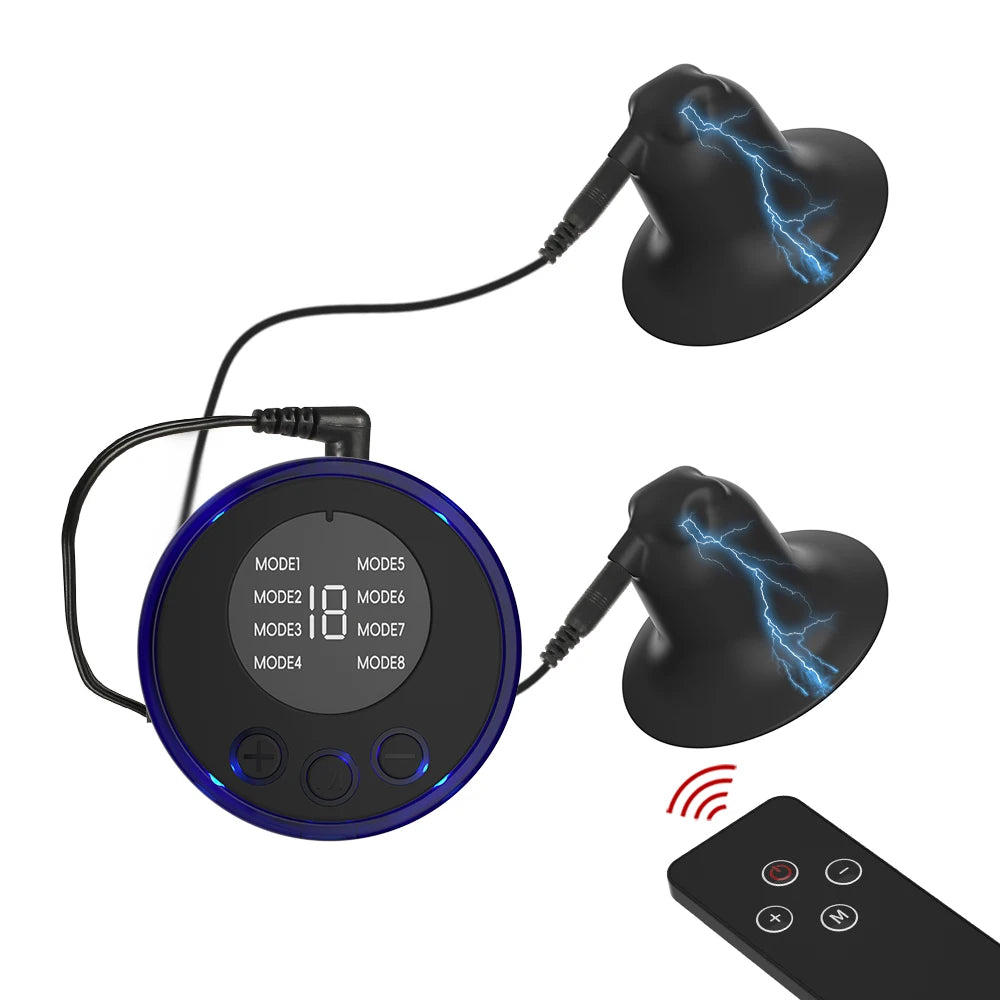 Sex Toys 18+ Electric Shock Nipples Clamps Breast Stimulation Metal Labium Clitoris Clips Slave Bdsm Bondage Chest Massage Bdsm