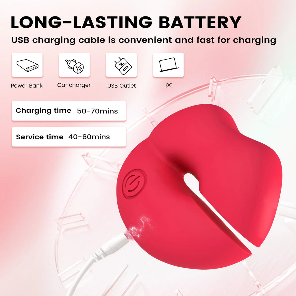 Vibrating Nipple Clamps Vibrator 9 Vibration Modes Magnetic Nipple Stimulation BDSM Adult Sex Toys for Women Couples Pleasure
