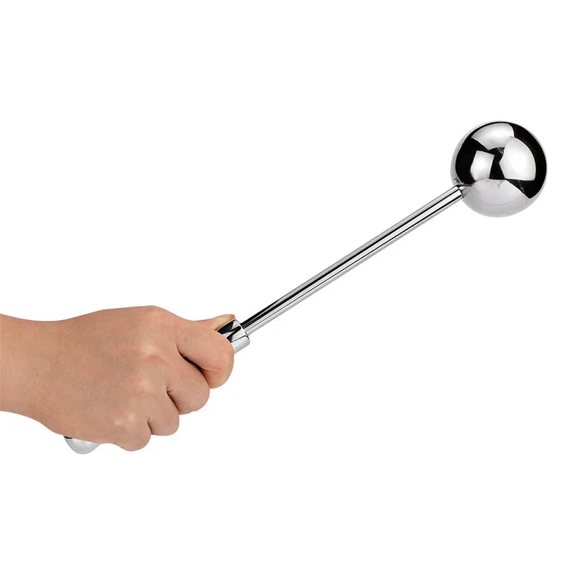 Male Stainless Steel Anal Plug Butt Beads G Spot Wand Male Prostate Massage Stick Double Dildo Vagina Sex Toy Anal Dildo