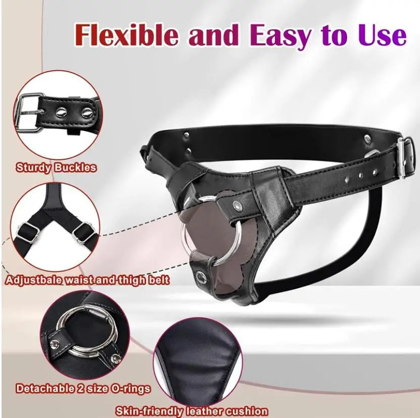 Head-mounted for Face Mask Mouth Gag Harness Adult Training Sex Toys for Women Men Gay Erotic Slave BDSM Bondage Punk Mask