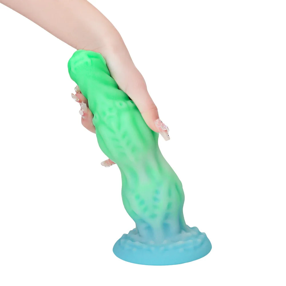 Adult Realistic Liquid Silicone Special-Shaped Penis Masturbator Female Sex Toy Pleasure Enhancer for Intimate Wellness