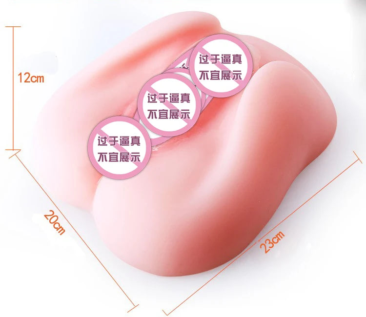 Male Masturbator Real Vagina Anal Sex Toys Realistic vulva Pocket Pussy Sex Toys for Men Adult 18 Products Penis Stimulator shop