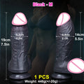 Realistic Flesh Skin Soft Thick Big Dildo Double Silicone Small Penis Woman Man Anal Sex Toy Suction Cup Dick Masturbators Cock