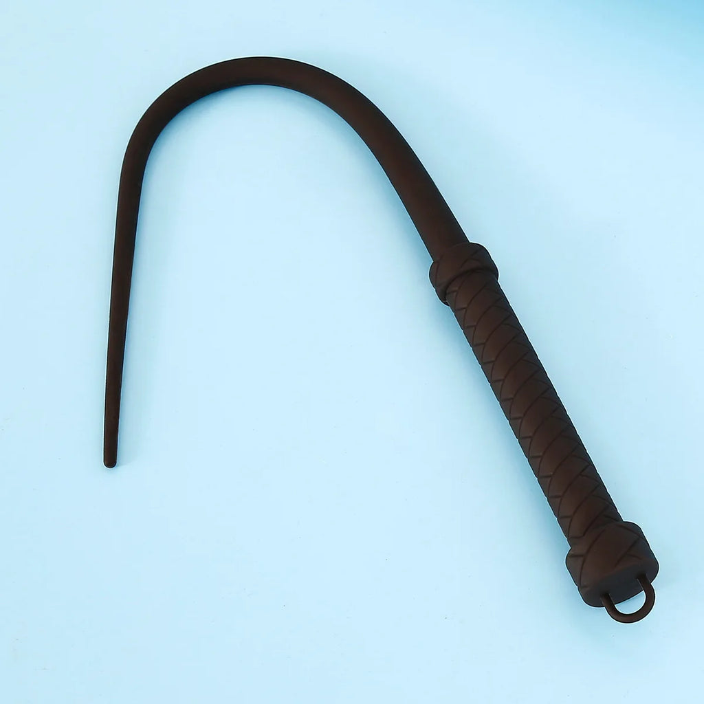Silicone Sex Whip Flogger BDSM Bondage Flirt Spanking Fetish Boutique Riding Crop Chastity Erotic Sex Toys for Couples Women
