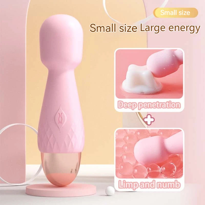 Mini Dildo AV Vibrator Sex Toys For Adults Women Vagina Clitoris Stimulator Magic Wand G Spot Anal Massager Female Masturbator