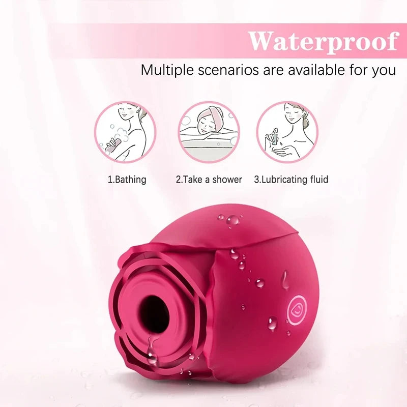 Smart Adult Sex Toys Rose Sucking Vibrator Vagina Nipple Sucker Licking Clitoris Stimulation Sex Toys For Women 18+